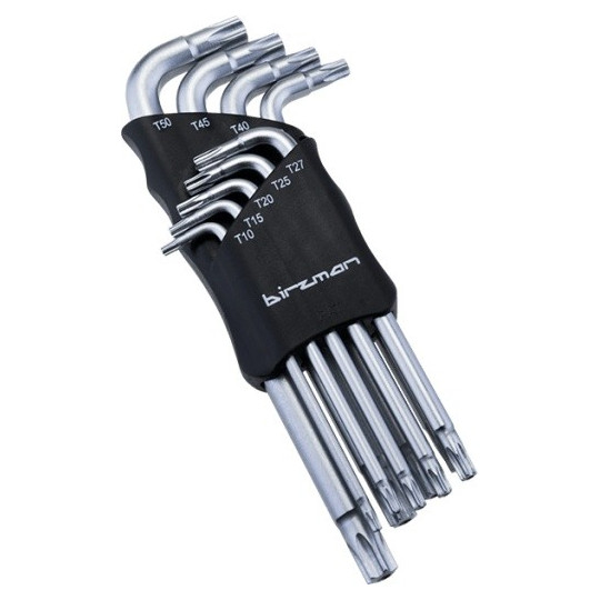 SECOTEC 9-teiliges Torx Schlüsselset Lang – Aus S2-Stahl, Größen T10 Bis T50, In Kunststoffhalter, Für Werkstatt & Heimwerker