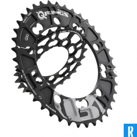 Rotor Q-Ring Double Chainring (110BCD)