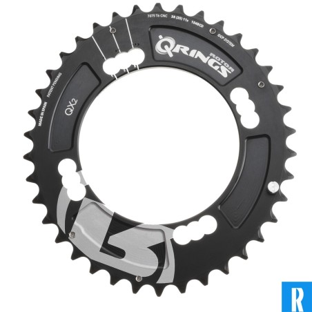 Rotor Q-Ring Double Chainring (104BCD)