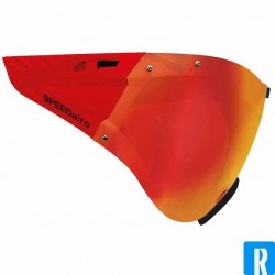 Casco SPEEDmask visor - carbonic red multilayer