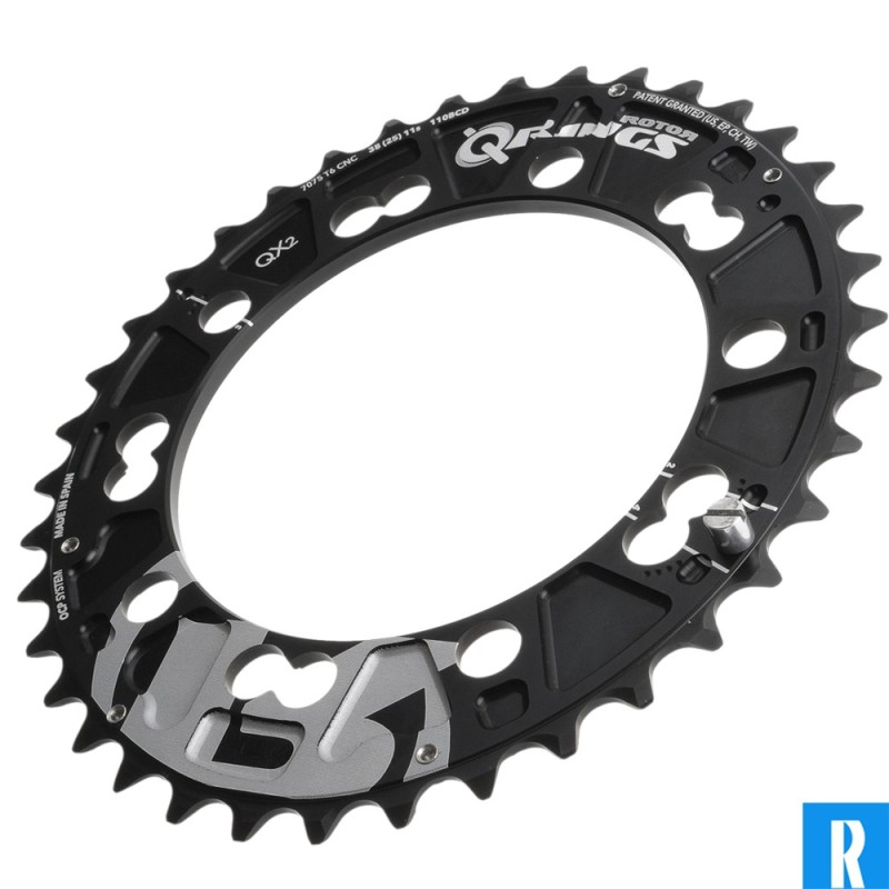 Rotor Q-Rings 110-74 for MTB double QX2