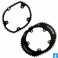 O.Symetric Oval Chainring 135BCD 5-arms innerblade 44 Campagnolo