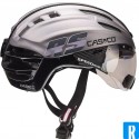 Casco SPEEDairo silver - black bike helmet