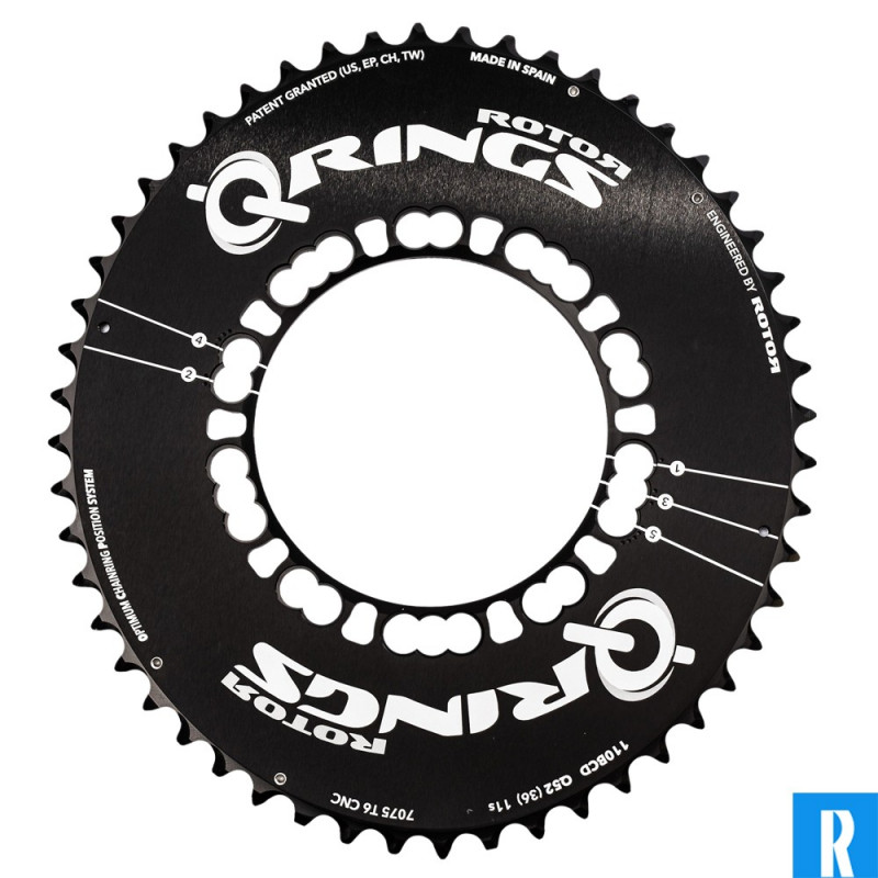 Rotor Q-Ring 130BCD dubbel buiten-binnenblad