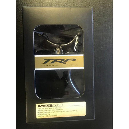 Trp Freestyle XL951 brakeleverset Mechanical in Grey or Black