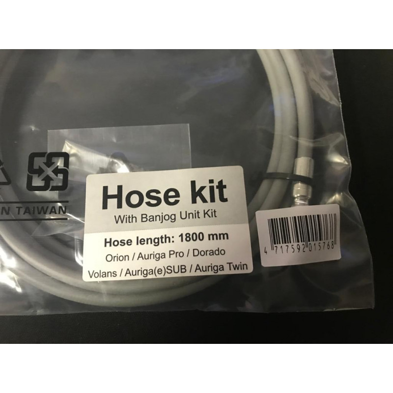 Tektro Hose Kit with Banjo unit Grey/White/Blue/Red