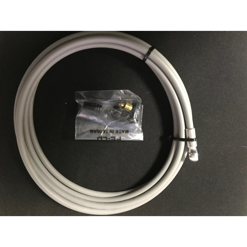 Tektro Hose Kit with Banjo unit Grey/White/Blue/Red