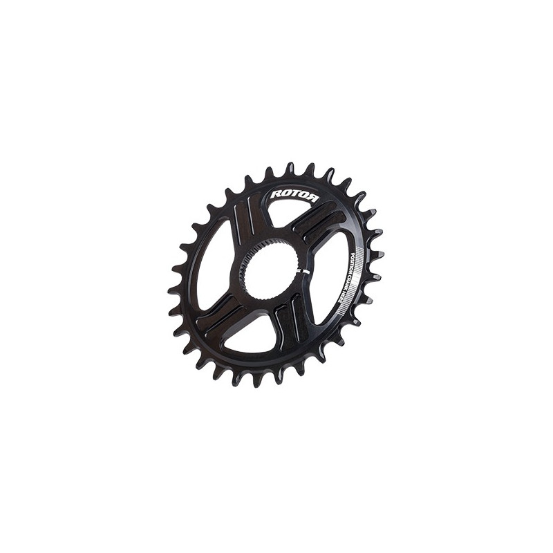 ROUND DM RING MTB  BLACK R26T,28,30,32,34,36,38 and 40T