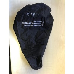 Saddle cover water-repellent solid black