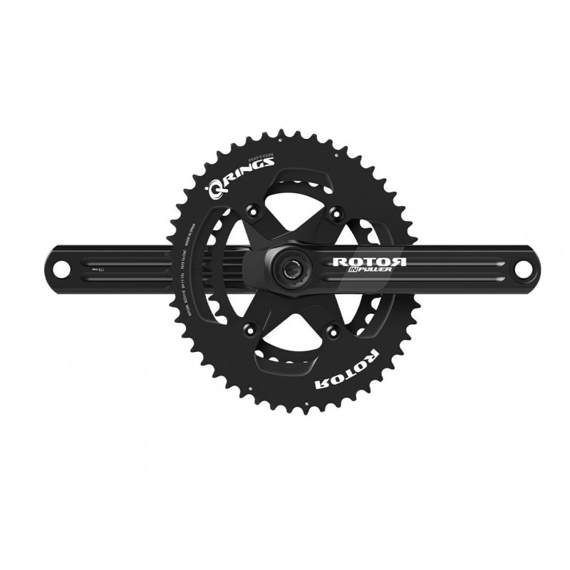 Rotor SPIDER ROAD BCD110X4 DIN 2X/1X - GLANZ SCHWARZ