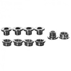 Rotor bladboutset track